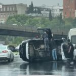 თბილისის გმირთა მოედნის ტრანსპორტული მდგომარეობა და ქუჩის ხედი