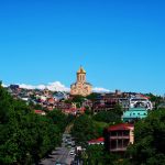 თბილისის ხედები, მთა და არქიტექტურა — თბილისი