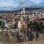 თბილისის ისტორიული შენობები და მდინარე, თბილისი